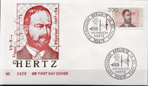 [The 100th Anniversary of the Death of Heinrich Hertz, Physicist, type BEA]