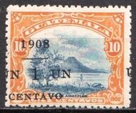 [Issues of 1902 Overprinted and Surcharged, type BB]