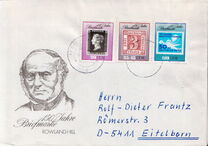 [Stamps on Stamps - The 150th Anniversary of the First Stamp, type DGZ]