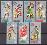 [Worlds Fair, New York - Dancers, Silver Background, Tipo BY1]