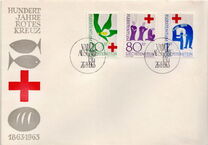 [The 100th Anniversary of the International Red Cross, type MU]