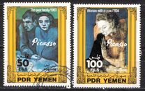 [10º Aniversario de la muerte de Picasso, 1881 - 1973, tipo IS]