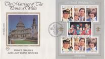 [Royal wedding, Lady Diana Spencer and Prins Charles, type GU]