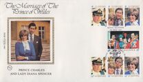[Royal wedding, Lady Diana Spencer and Prins Charles, type GU]