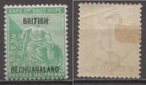 [Cape of Good Hope No.43 Overprinted - No Dot after "BECHUANALAND", type V2]