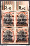 [General Gouvernement Warschau - 3¼ mm Between 2nd and 3rd Bars, тип F7]