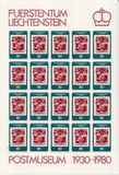 [The 50th Anniversary of the Post Museum Vaduz, type XZE]