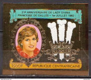 [Airmail - The 21st Anniversary of the Birth of Diana, Princess of Wales, 1961-1997, प्रकार AFR]