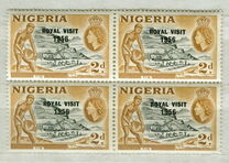 [Royal Visit - Issue of 1953 Overprinted "ROYAL VISIT 1956", тип AO]