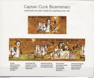 [The 200th Anniversary of the First European Contact with East Coast of Australia by Captain James Cook, type KP]