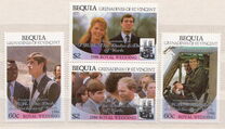 [Nos. 191-194 Overprinted "Congratulations H.R.H The Duke and Duchess of York", tyyppi GR]