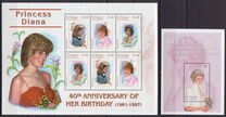 [The 40th Anniversary of the Birth of Princess Diana, 1961-1997, type DNP]