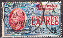 [Express Letter Stamps - Overprinted with New Value, Typ BJ]