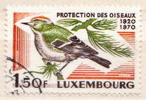[The 50th Anniversary of Luxembourg Society for Bird Protection, type QU]