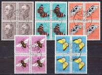 [Pro Juventute - The 100th Anniversary of the Death of Teophill Sprecher - Insects, प्रकार UW]