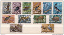 [Fauna. Serie de Yugoslavia sobrecargada "STT VUJNA", tipo CN]