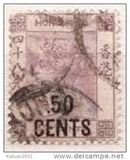 [No. 43 & Not Issued Stamps Surcharged & Handstamped in Chinese, tyyppi E5]