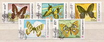 [International Stamp Exhibition "Phila Nippon '91" - Tokyo, Japan - Butterflies, type AWI]