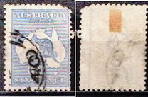 [Definitive Issues - Kangaroo and Map, प्रकार A7]