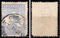[Definitive Issues - Kangaroo and Map - Different Watermark, tyyppi A25]