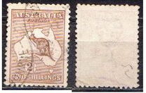 [Definitive Issues - Kangaroo and Map - Different Watermark, tyyppi A29]