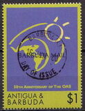 [The 50th Anniversary of Organisation of American States - Issue of 1998 of Antigua & Barbuda Overprinted "BARBUDA MAIL", type VJ]