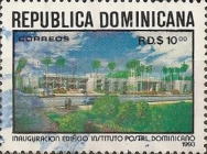 [Inauguration of New Dominican Postal Institute Building, type AQC4]
