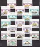 [Ships - Grenadines of St. Vincent Postage Stamps Overprinted "BEQUIA", tegund Q]