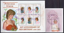 [The 40th Anniversary of the Birth of Princess Diana, 1961-1997, type DNP]