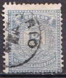 [Carta y cuerno postal. 19 “Perlas" en el marco superior., tipo V4]