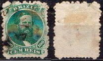 [Emperor Dom Pedro - White Wove Paper, Tüüp I]