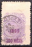 [Issue of 1890-1891 Surcharged in Lilac Red, type BE2]