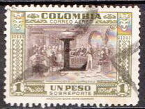 [Airmail - Previous Issues Overprinted L = "Lansa", type RA]