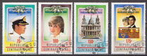 [Birth of Prince William of Wales - Issues of 1981 Overprinted "NAISSANCE ROYALE 1982", type AGK]