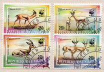 [World Nature Protection - Dorcas Gazelle, type AYV]
