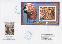 [International Stamp Exhibition "Philexfrance 89" - France, Europe and the 200th Anniversary of French Revolution, Tip AHY]