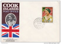 [The 80th Anniversary of the Birth of Queen Elizabeth II - Paper with Fluorescent Coat of Arms, Tipi ROV]