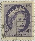 [Queen Elizabeth II - Normal Paper, See 1962 for Fluorescent Stripes, տեսակ GT3]