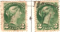 [Queen Victoria - Size: 20 x 24mm, tegund C]