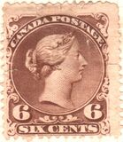 [Queen Victoria - Size: 20 x 24mm, tegund F1]