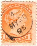 [Queen Victoria - Size: 17 x 21mm, jenis J2]