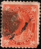 [Queen Victoria - Maple Leaf in Corners, Tip P6]
