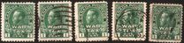 [King George V in Admiral Uniform Overprinted "War Tax", type AL]