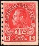 [King George V in Admiral Uniform With War Tax Inscription, տեսակ AM2]
