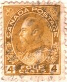 [King George V in Admiral Uniform - New Colors and Values, ประเภท AD11]