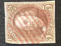 [Benjamin Franklin, 1706-1790 and George Washington, 1732-1799 - Bluish Paper, type A]
