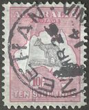 [Definitive Issues - Kangaroo and Map, प्रकार A12]