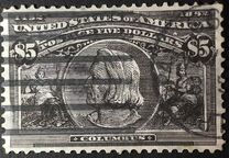 [Columbian Exposition Issue, тип BV]