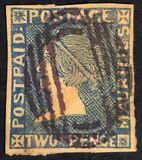 [Queen Victoria - Plate of 1848 Issue Re-engraved, type F]