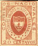 [Coat of Arms - Insscription: "ESTADOS UNIDOS DE NUEVA GRANADA", type B3]